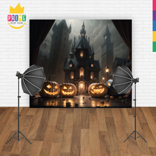 Fundo Fotográfico Cenário Halloween Tecido 2,20M x 1,50M F93 - Image 5