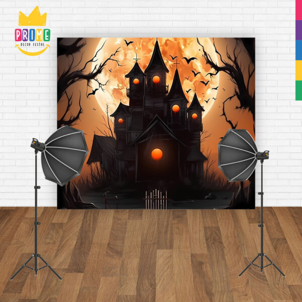 Fundo Fotográfico Cenário Halloween Tecido 2,20M x 1,50M F94 - Image 5