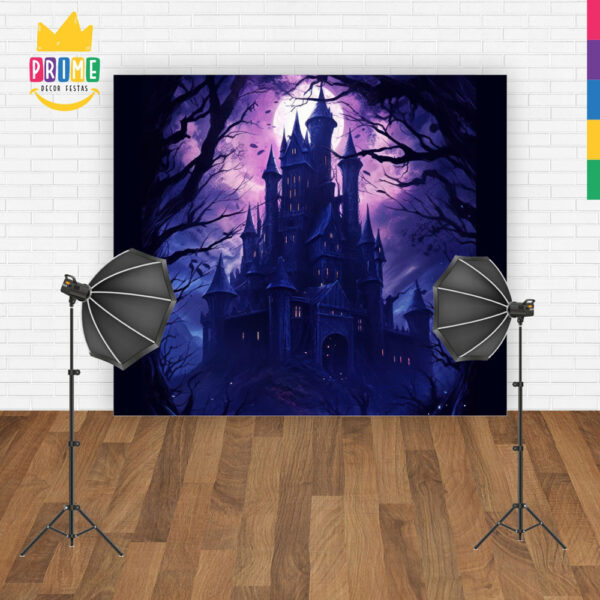 Fundo Fotográfico Cenário Halloween Tecido 2,20M x 1,50M F95 - Image 5