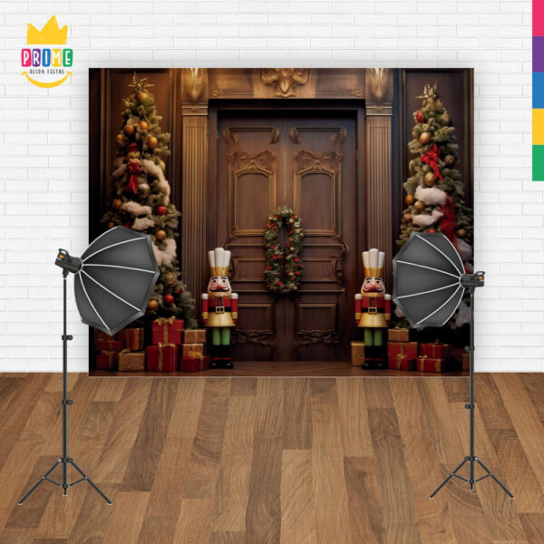 Fundo Fotográfico Cenário Natal  em Tecido 2,20m x1,50m F117 - Image 4