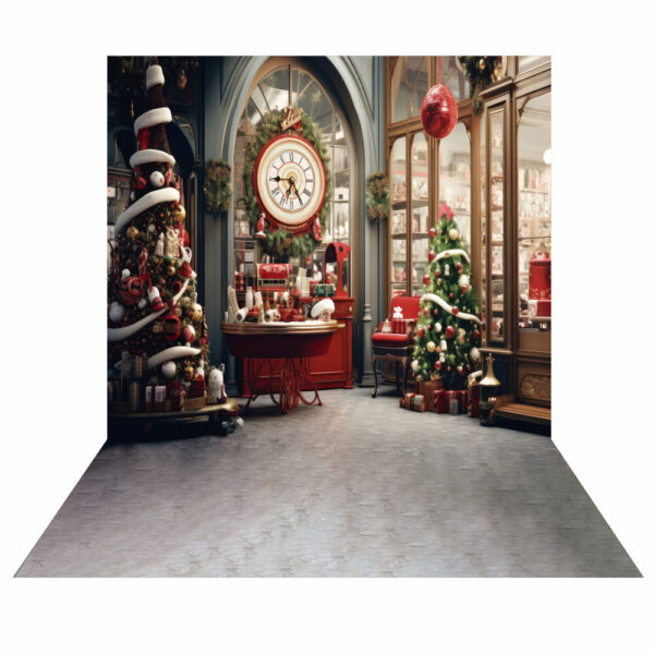 Fundo Fotográfico Cenário Natal  em Tecido 2,20m x1,50m F306