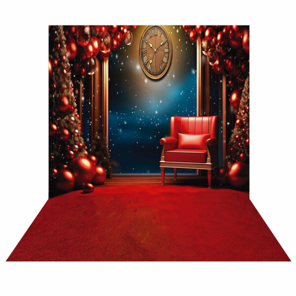 Fundo Fotográfico Cenário Natal  em Tecido 2,20m x1,50m F329