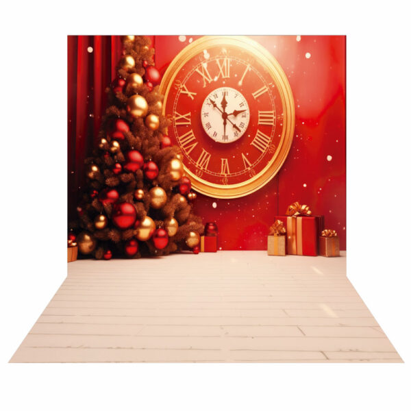 Fundo Fotográfico Cenário Natal  em Tecido 2,20m x1,50m F328