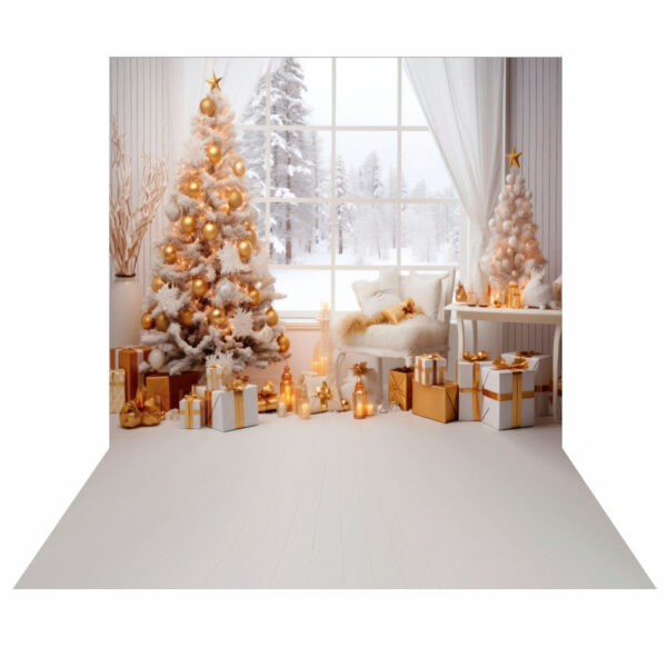 Fundo Fotográfico Cenário Natal  em Tecido 2,20m x1,50m F321