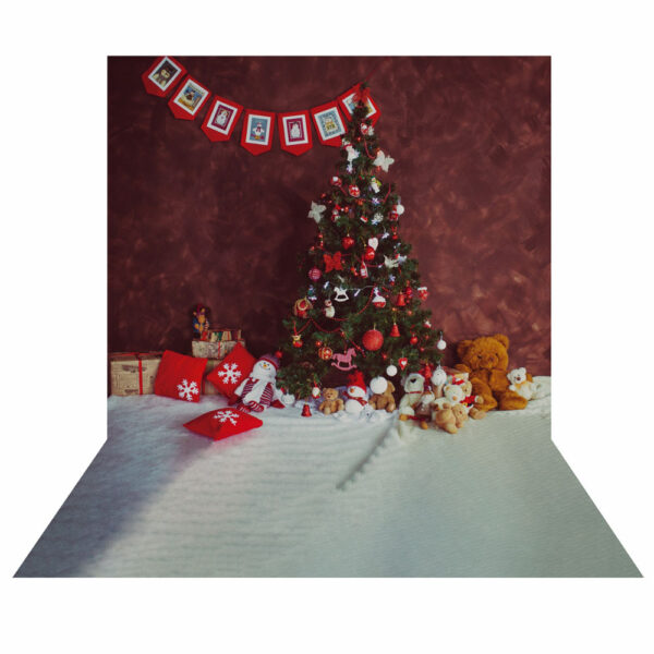 Fundo Fotográfico Cenário Natal  em Tecido 2,20m x1,50m F314