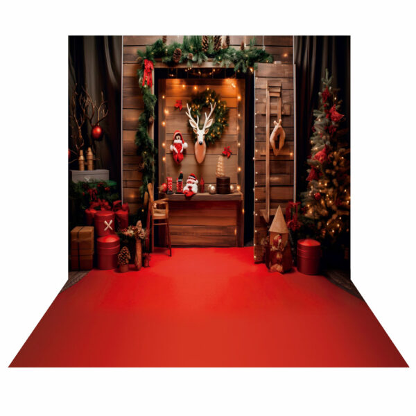 Fundo Fotográfico Cenário Natal em Tecido 2,20m x1,50m F275