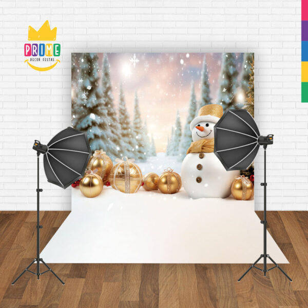 Fundo Fotográfico Cenário Natal em Tecido 2,20m x1,50m F330 - Image 2