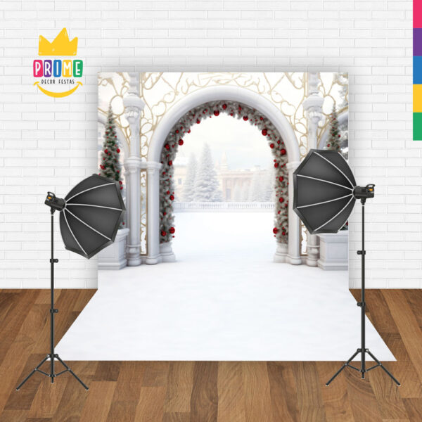 Fundo Fotográfico Cenário Natal em Tecido 2,20m x1,50m F349 - Image 2