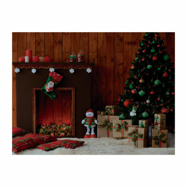 Fundo Fotográfico Cenário Natal  em Tecido 2,20m x1,50m F288 - Image 3