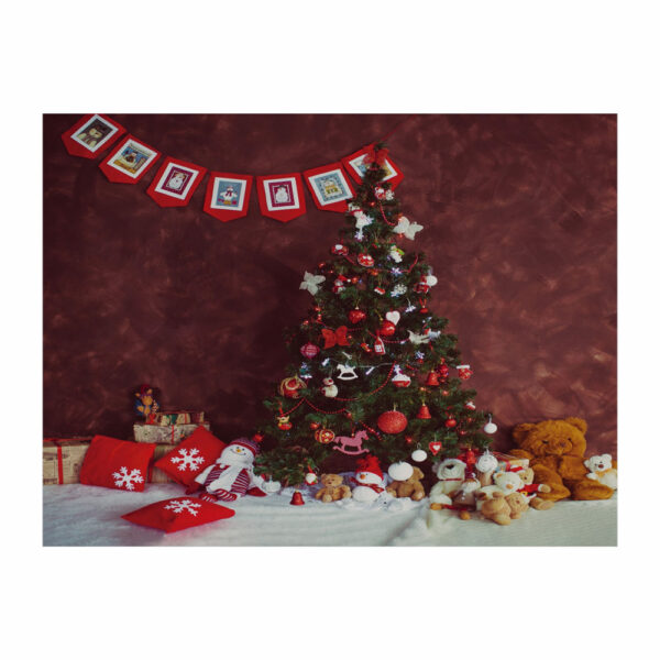 Fundo Fotográfico Cenário Natal  em Tecido 2,20m x1,50m F314 - Image 3