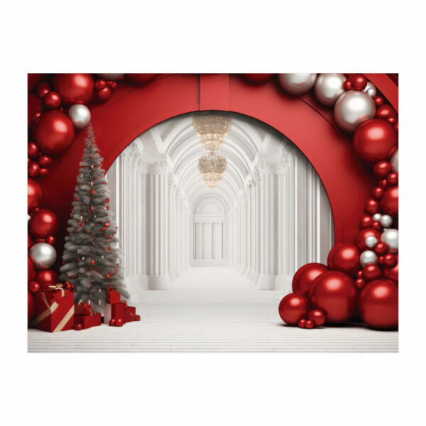 Fundo Fotográfico Cenário Natal em Tecido 2,20m x1,50m F350 - Image 3