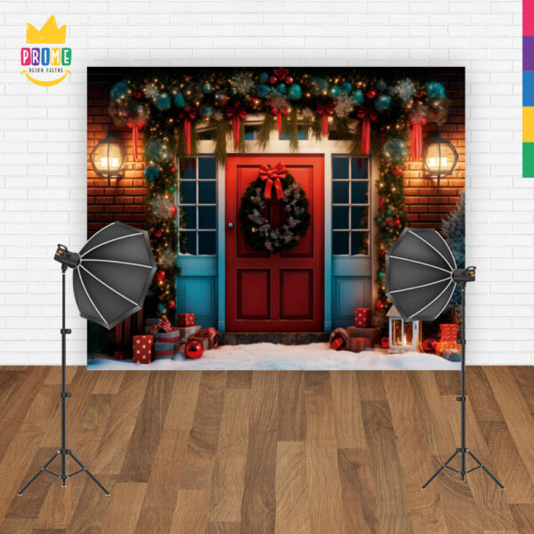 Fundo Fotográfico Cenário Natal em Tecido 2,20m x1,50m F277 - Image 4