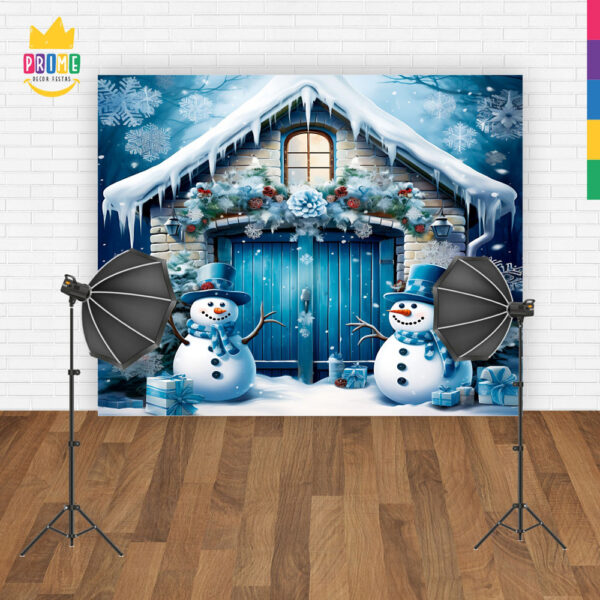 Fundo Fotográfico Cenário Natal em Tecido 2,20m x1,50m F344 - Image 4