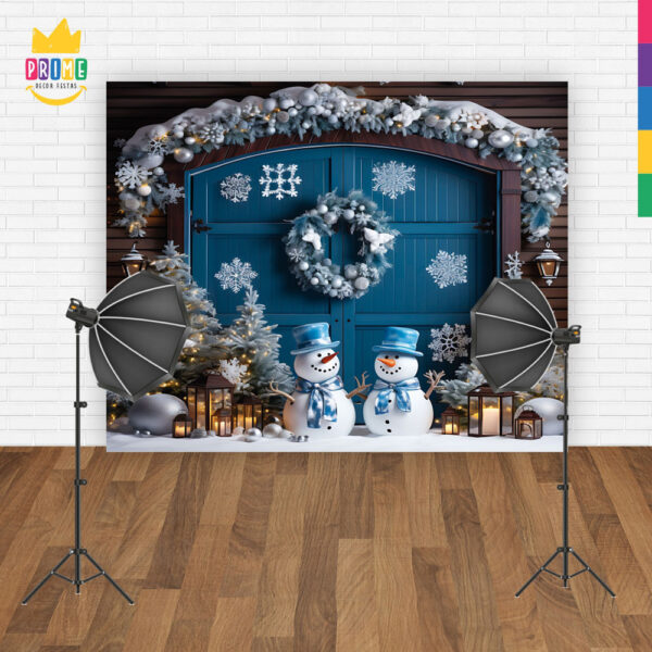 Fundo Fotográfico Cenário Natal em Tecido 2,20m x1,50m F343 - Image 4