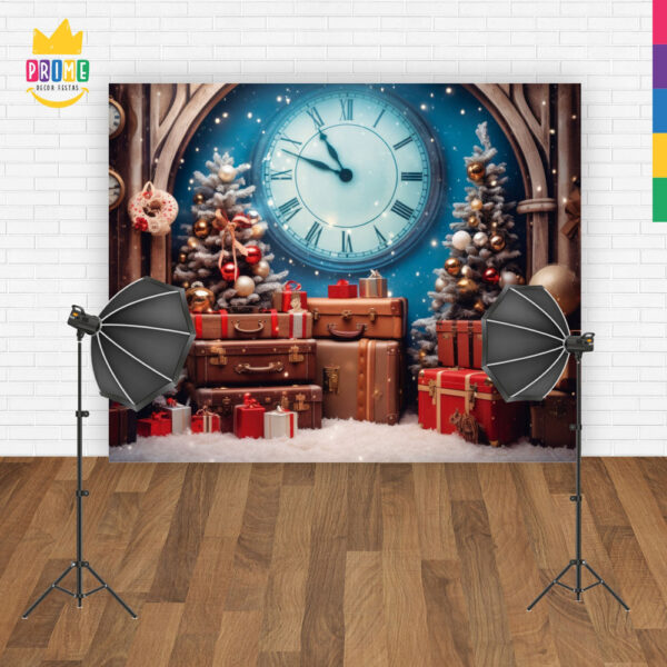 Fundo Fotográfico Cenário Natal em Tecido 2,20m x1,50m F366 - Image 4