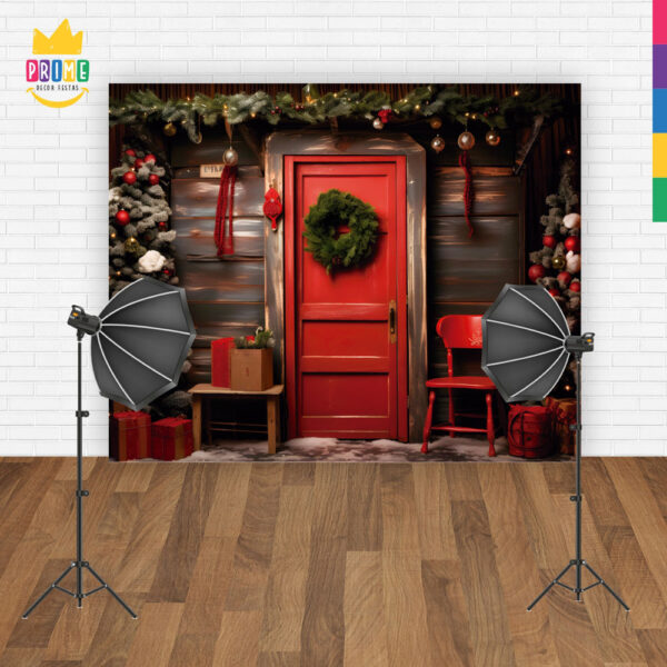 Fundo Fotográfico Cenário Natal em Tecido 2,20m x1,50m F274 - Image 4