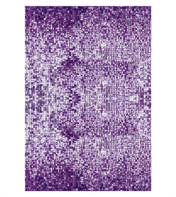 Painel de Festa Retangular 3D Paetê Roxo casadinho 1,50m x 2,20