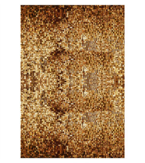 Painel de Festa Retangular 3D Paetê Dourado casadinho 1,50m x 2,20