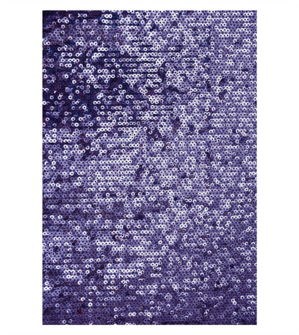 Painel de Festa Retangular 3D Lantejoula Roxa casadinho 1,50m x 2,20
