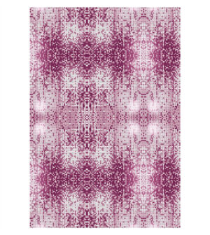 Painel de Festa Retangular 3D Shimmer Rosa casadinho 1,50m x 2,20