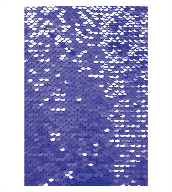 Painel de Festa Retangular 3D Paetê Sereia Lilas  casadinho 1,50m x 2,20