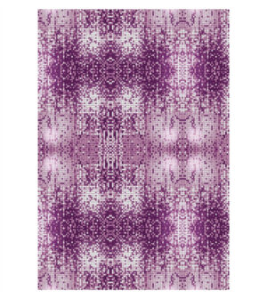Painel de Festa Retangular 3D Shimmer Roxo casadinho 1,50m x 2,20