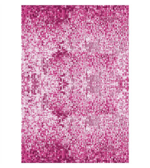 Painel de Festa Retangular 3D Paetê Rosa casadinho 1,50m x 2,20