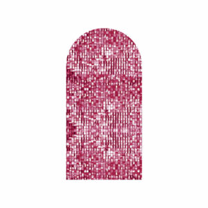 Painel De Festa Romano Decorativo Paetê Rosa