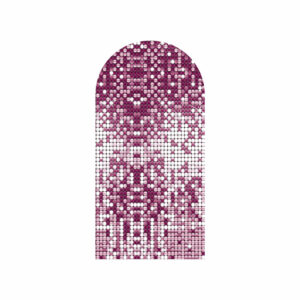 Painel De Festa Romano Decorativo Shimmer Rosa