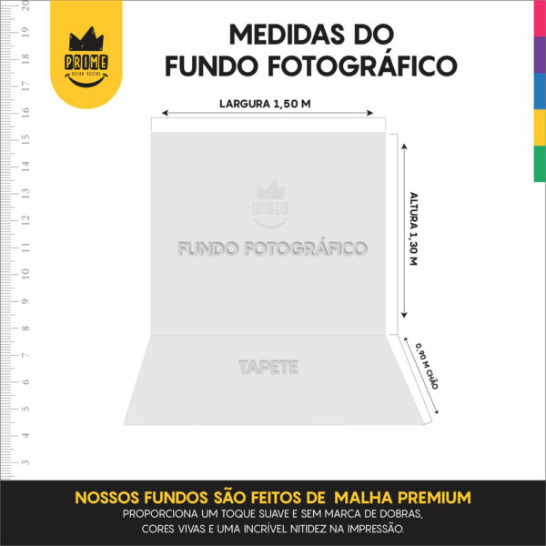 Fundo Fotográfico Cenário Arco Balão Tecido 2,20m x1,50m F342 - Image 8