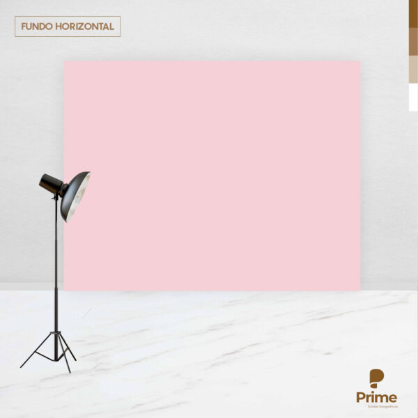 Fundo Fotográfico Tecido Rosa Claro Cor Lisa  2,20m x1,50m F437 - Image 4