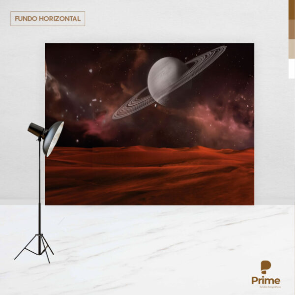 Fundo Fotográfico Espaço Astronauta em Tecido 2,20m x1,50m F554 - Image 4