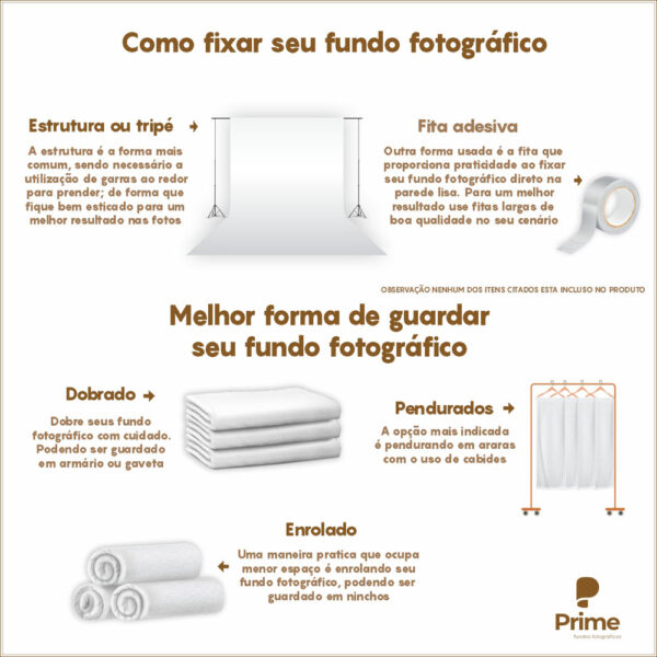 Fundo Fotográfico Geométrico Preto em Tecido 2,20m x1,50m F474 - Image 8