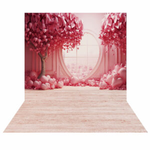 Fundo Fotográfico Cenário Dia das Mães Rosa 2,20m x1,50m F813