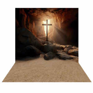 Fundo Fotográfico Cenário Páscoa Religiosa 2,20m x1,50m F795