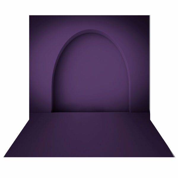 Fundo Fotográfico Cenário Arco Romano Roxo 2,20m x1,50m F864