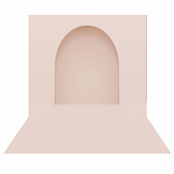 Fundo Fotográfico Cenário Arco Romano Rosa claro 2,20m x1,50m F865
