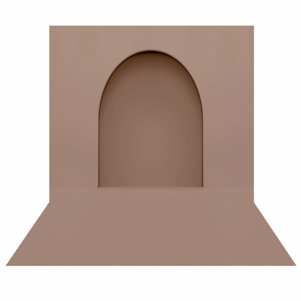 Fundo Fotográfico Cenário Arco Romano Marron 2,20m x1,50m F867
