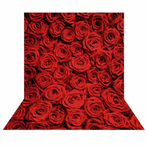 Fundo Fotográfico Cenário Textura Rosas Vermelha Tecido 2,20m x1,50m F506