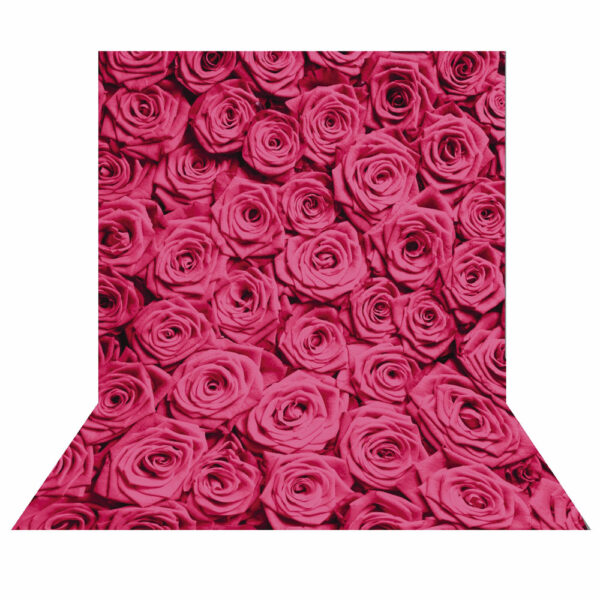 Fundo Fotográfico Cenário Textura Rosas Tecido 2,20m x1,50m F504