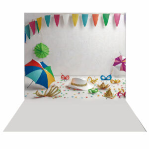 Fundo Fotográfico Carnaval Newborn 2,20m x1,50m F766