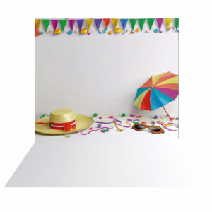 Fundo Fotográfico Carnaval Newborn 2,20m x1,50m F767