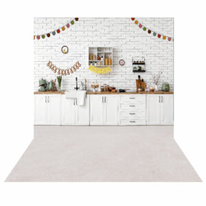 Fundo Fotográfico Cenário Páscoa Cozinha 2,20m x1,50m F776