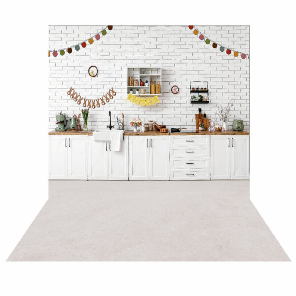 Fundo Fotográfico Cenário Páscoa Cozinha 2,20m x1,50m F776