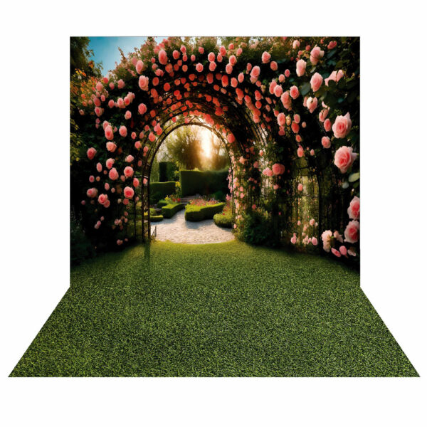 Fundo Fotográfico Cenário Páscoa Flores Pintura 2,20m x1,50m F783