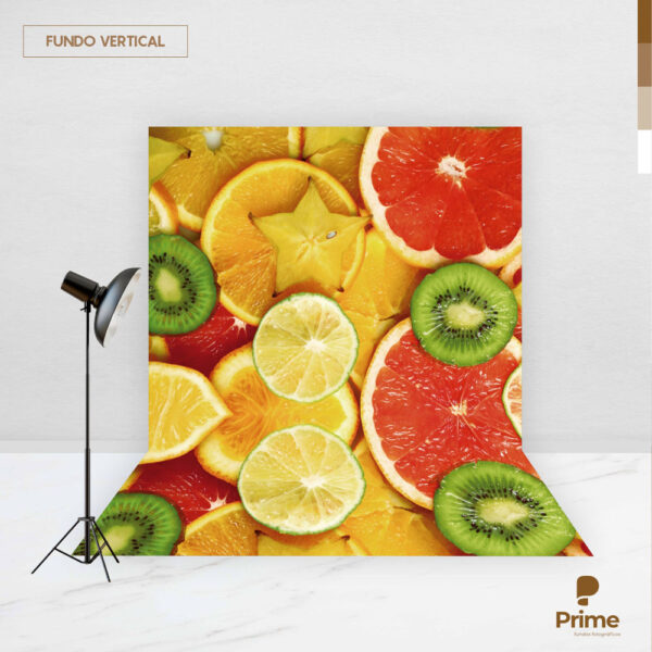 Fundo Fotográfico Cenário Textura Frutas Tecido 2,20m x1,50m F513 - Image 2