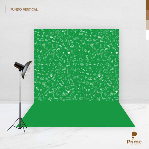 Fundo Fotográfico Cenário Textura Escola Tecido 2,20m x1,50m F514 - Image 2