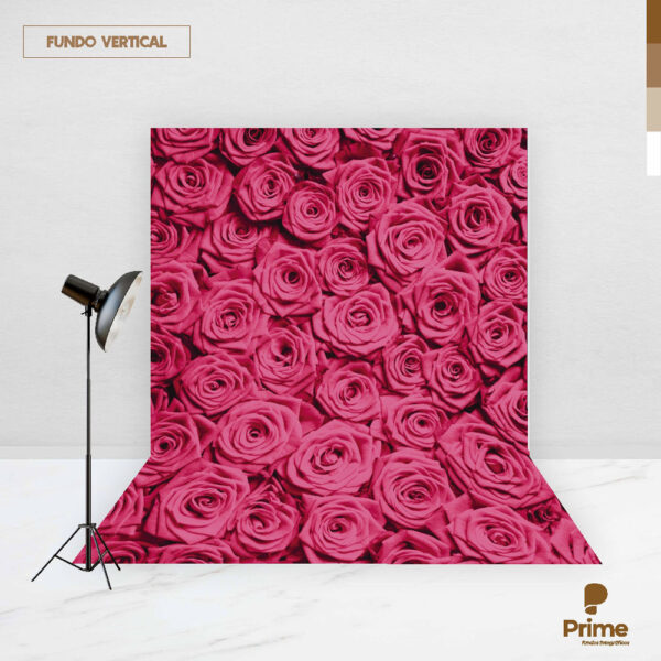 Fundo Fotográfico Cenário Textura Rosas Tecido 2,20m x1,50m F504 - Image 2