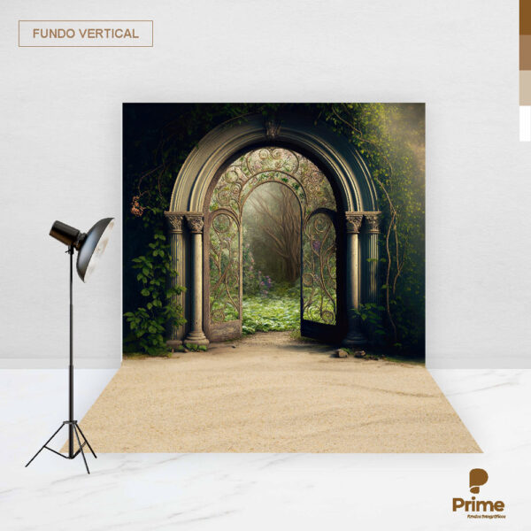 Fundo Fotográfico Cenário Páscoa Encantada 2,20m x1,50m F784 - Image 2