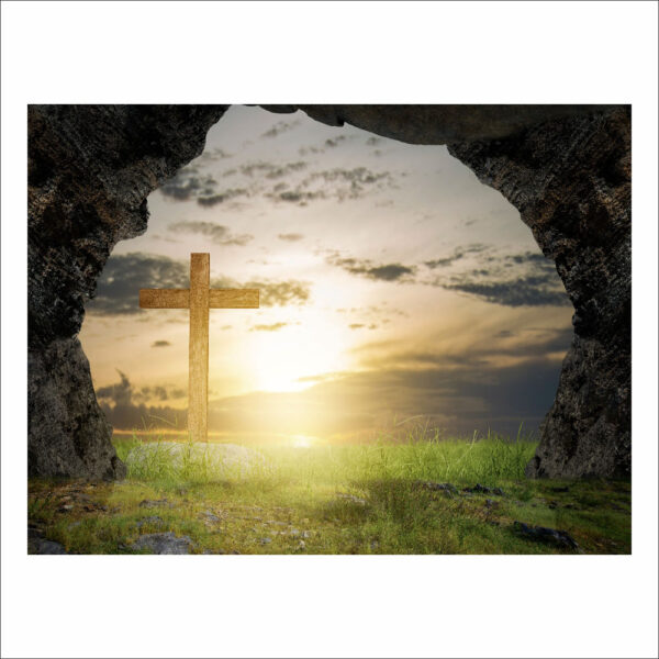 Fundo Fotográfico Cenário Páscoa Religiosa 2,20m x1,50m F794 - Image 3